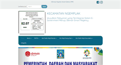 Desktop Screenshot of ngemplakkec.slemankab.go.id