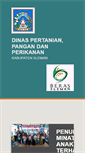 Mobile Screenshot of pertanian.slemankab.go.id